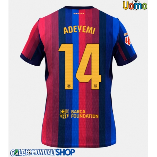 Maglie da calcio Barcelona Karim Adeyemi #14 Prima Maglia 2026-27 Manica Corta